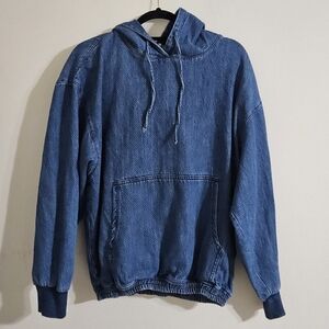 Zara Blue Hoodie Sweatshirt